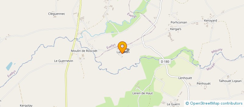 localisation de l'entreprise MONSIEUR GUY BELLEC  REGUINY
