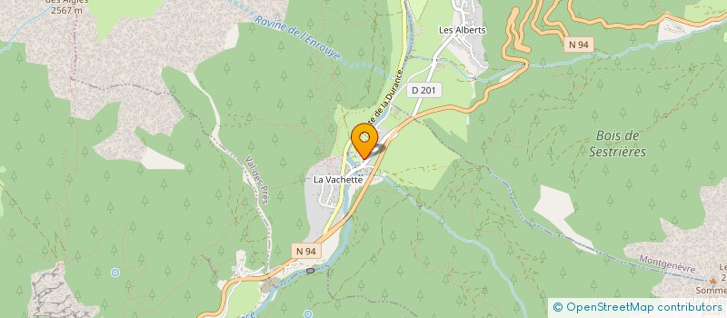 localisation de l'entreprise MONSIEUR GUY BELLESSA  MONTGENEVRE