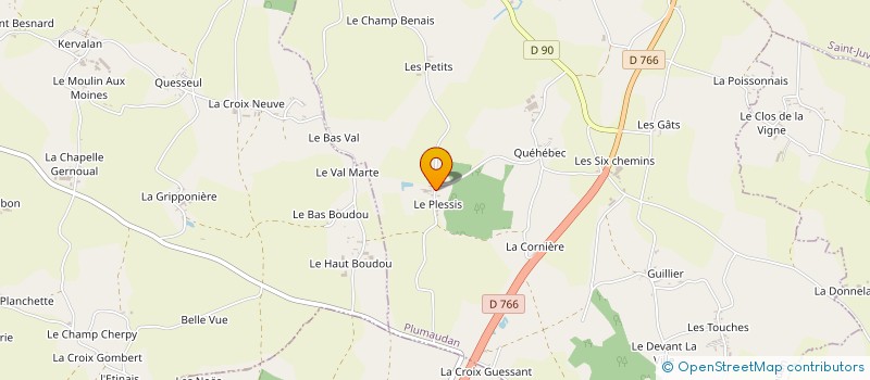 localisation de l'entreprise MONSIEUR GUY BELLONCLE à CAULNES