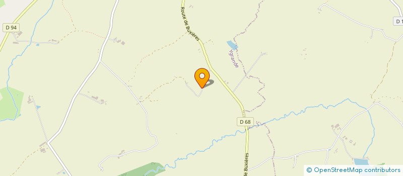 localisation de l'entreprise MONSIEUR GUY BERGERAT  SAINT LEOPARDIN D'AUGY