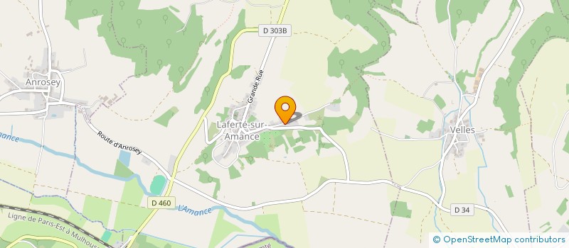localisation de l'entreprise MONSIEUR GUY BERGEROT à LAFERTE-SUR-AMANCE