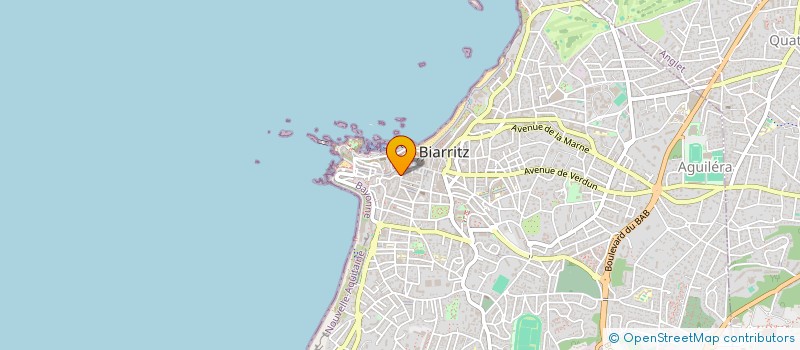 localisation de l'entreprise MONSIEUR GUY BERTHOUMIEU à BIARRITZ