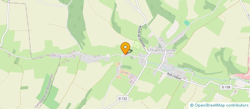 localisation de l'entreprise MONSIEUR GUY BERTIN  THIEMBRONNE