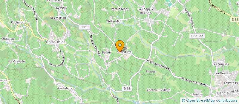 localisation de l'entreprise MONSIEUR GUY BERTRAND à FLEURIE