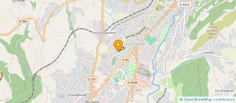 localisation de l'entreprise MONSIEUR GUY BERVOUX  GAP