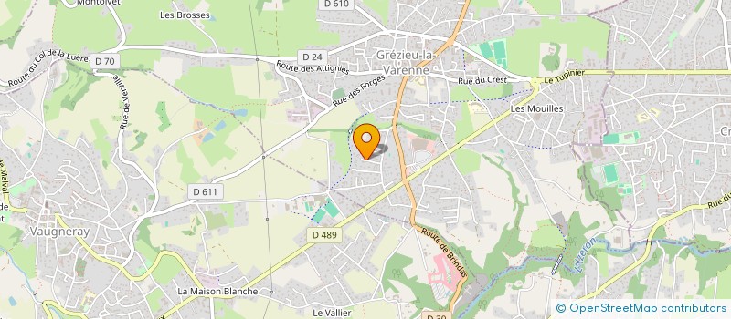 localisation de l'entreprise MONSIEUR GUY BES  GREZIEU-LA-VARENNE