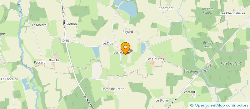 localisation de l'entreprise MONSIEUR GUY BESSARD à NEUVILLE-LES-DAMES