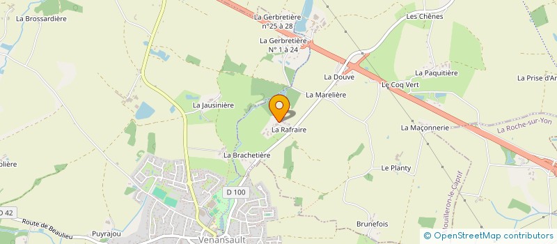 localisation de l'entreprise MONSIEUR GUY BESSON  MOUILLERON-LE-CAPTIF