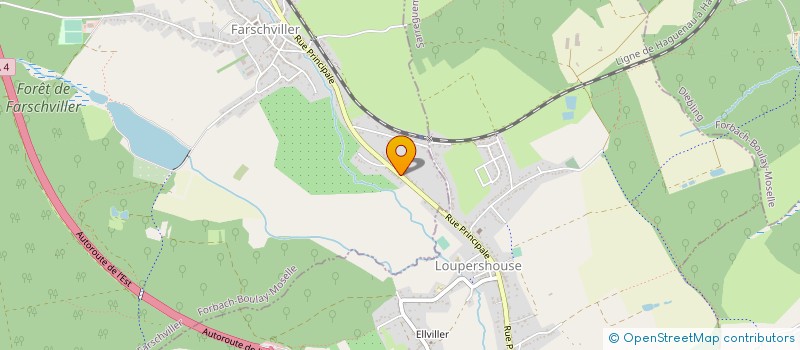 localisation de l'entreprise MONSIEUR GUY BETSCHER  FARSCHVILLER