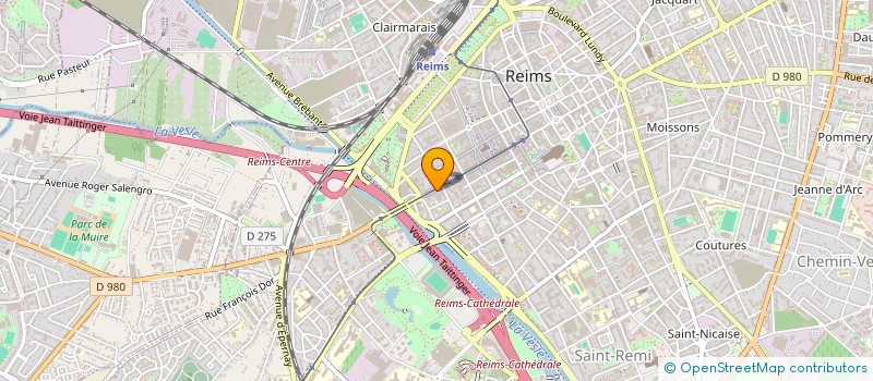 localisation de l'entreprise MONSIEUR GUY BETTINGER à REIMS