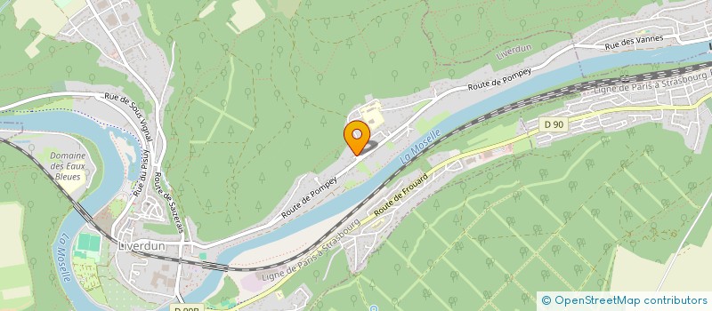 localisation de l'entreprise MONSIEUR GUY BETTSTATTER  LIVERDUN