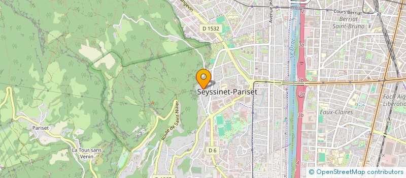 localisation de l'entreprise MONSIEUR GUY BIDI SINDA  SEYSSINET-PARISET