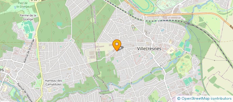 localisation de l'entreprise MONSIEUR GUY BIDOT  VILLECRESNES