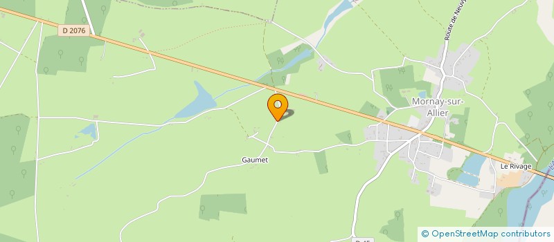 localisation de l'entreprise MONSIEUR GUY BILLOT  MORNAY-SUR-ALLIER