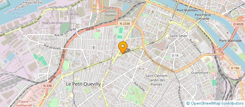 localisation de l'entreprise MONSIEUR GUY BISCHOFF à ROUEN