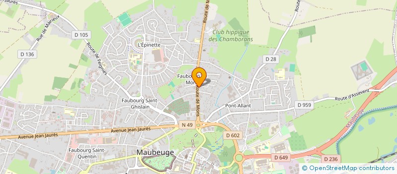 localisation de l'entreprise MONSIEUR GUY BLAVIER à MAIRIEUX