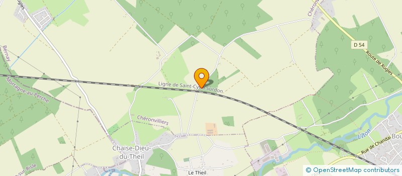 localisation de l'entreprise MONSIEUR GUY BOIN  CHERONVILLIERS