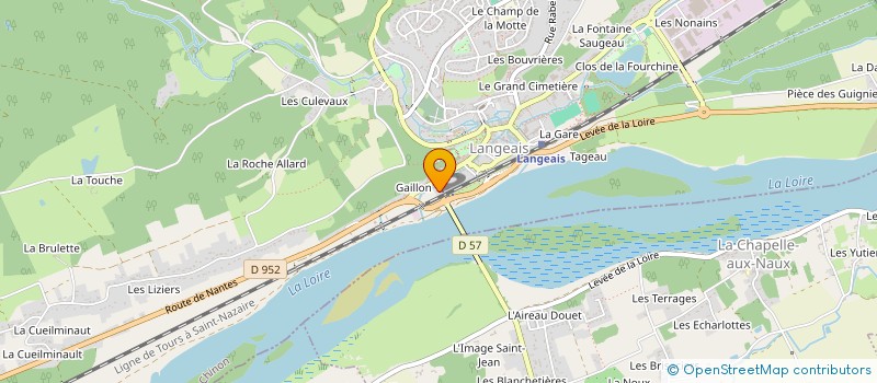 localisation de l'entreprise MONSIEUR GUY BOINIER à LANGEAIS