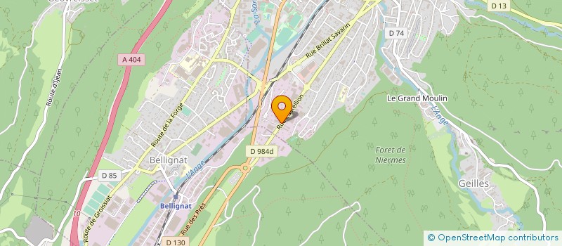 localisation de l'entreprise MONSIEUR GUY BOITET à OYONNAX