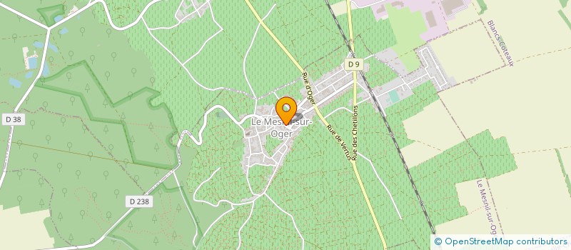 localisation de l'entreprise MONSIEUR GUY BOITEUX  LE MESNIL-SUR-OGER