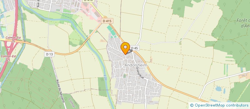 localisation de l'entreprise MONSIEUR GUY BOLLENBACH  ANDOLSHEIM