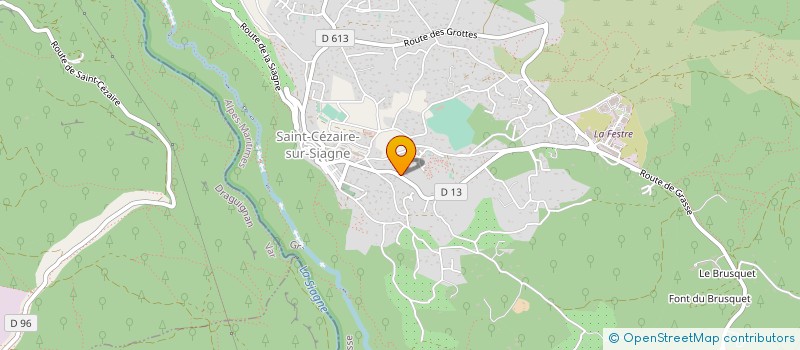 localisation de l'entreprise MONSIEUR GUY BONAFOS à SAINT-CEZAIRE-SUR-SIAGNE