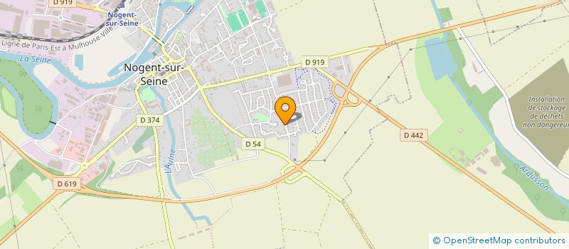 localisation de l'entreprise MONSIEUR GUY BONNET  NOGENT-SUR-SEINE