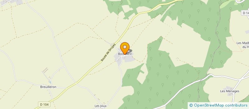 localisation de l'entreprise MONSIEUR GUY BONNY à ETAIS-LA-SAUVIN