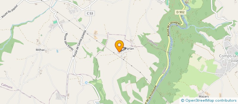 localisation de l'entreprise MONSIEUR GUY BOSC  MELJAC