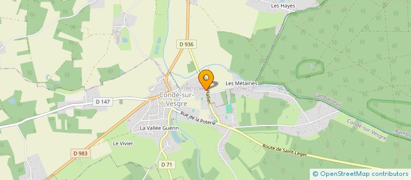 localisation de l'entreprise MONSIEUR GUY BOULME à CONDE-SUR-VESGRE
