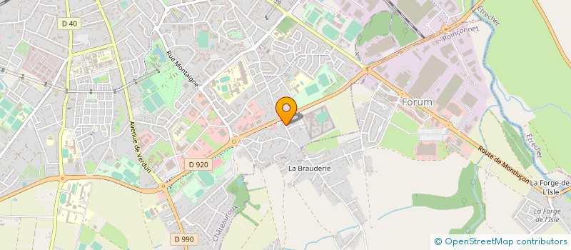 localisation de l'entreprise MONSIEUR GUY BOUQUIN à CHATEAUROUX