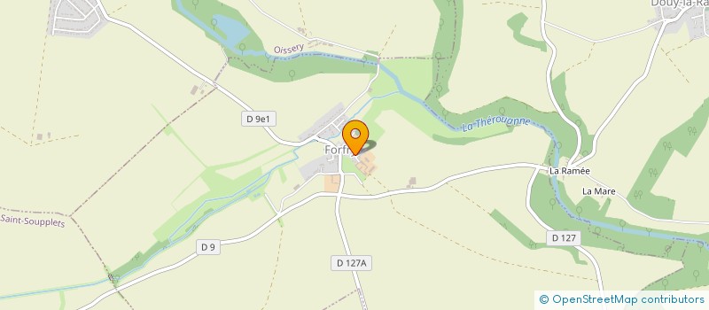 localisation de l'entreprise MONSIEUR GUY BOURBOIN  FORFRY