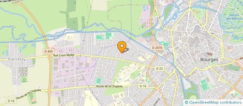 localisation de l'entreprise MONSIEUR GUY BOURBON à BOURGES