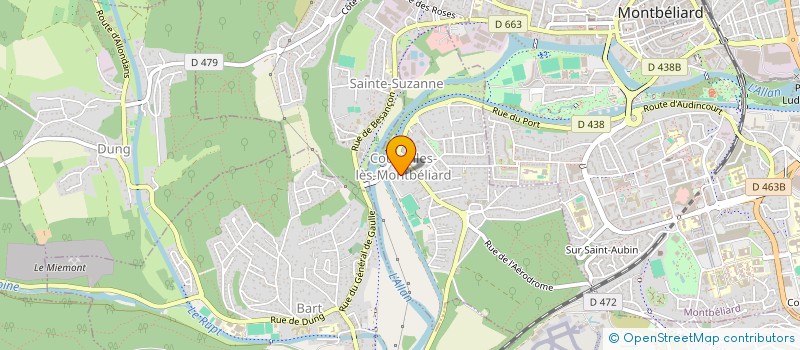 localisation de l'entreprise MONSIEUR GUY BOURGON  BERCHE