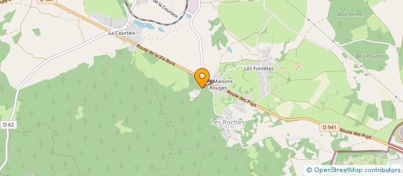 localisation de l'entreprise MONSIEUR GUY BOUT DE MARNHAC  SAINT-OURS