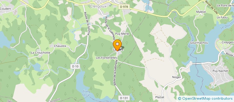 localisation de l'entreprise MONSIEUR GUY BOUTOUYRIE  GROS-CHASTANG