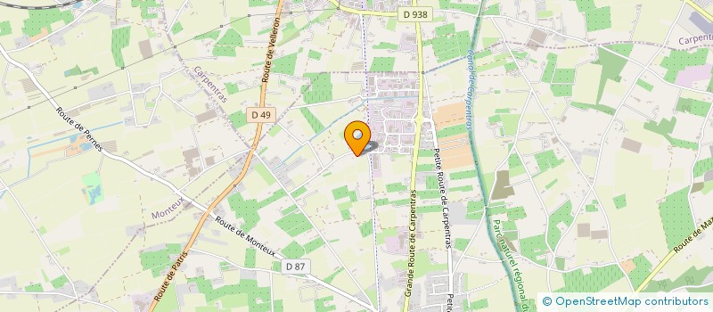 localisation de l'entreprise MONSIEUR GUY BOYER  PERNES-LES-FONTAINES