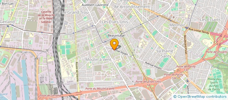 localisation de l'entreprise MONSIEUR GUY BOYER  VENISSIEUX