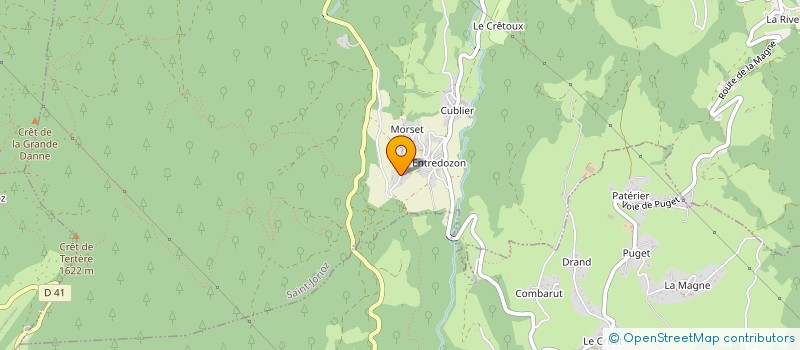 localisation de l'entreprise MONSIEUR GUY BRACHET  SAINT-JORIOZ