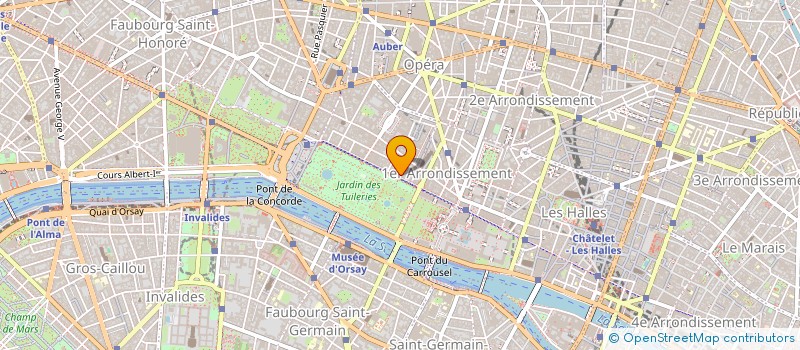 localisation de l'entreprise MONSIEUR GUY BRAIBANT à PARIS