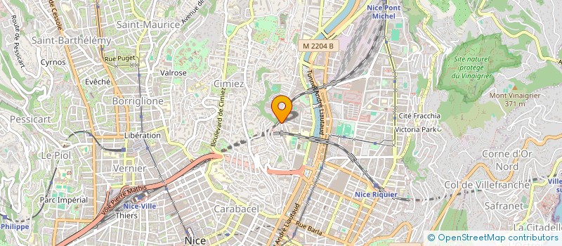 localisation de l'entreprise MONSIEUR GUY BRANCALEONE à NICE