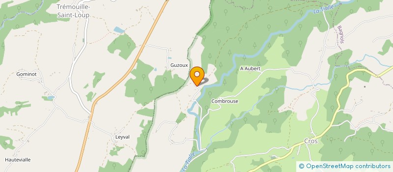 localisation de l'entreprise MONSIEUR GUY BRASSIER  BAGNOLS