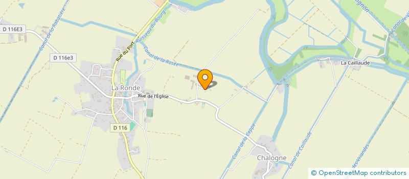 localisation de l'entreprise MONSIEUR GUY BRECHAIRE  LA RONDE