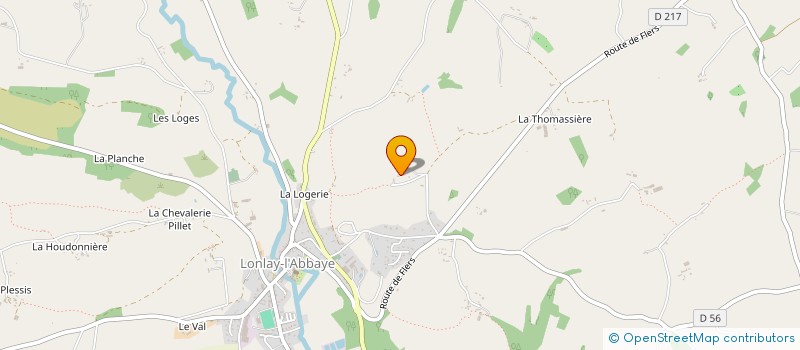 localisation de l'entreprise MONSIEUR GUY BRETEL à LONLAY-L ABBAYE