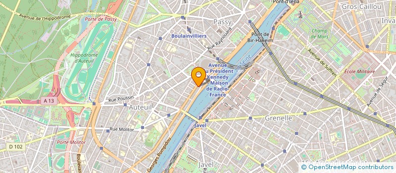 localisation de l'entreprise MONSIEUR GUY BREVEL  PARIS