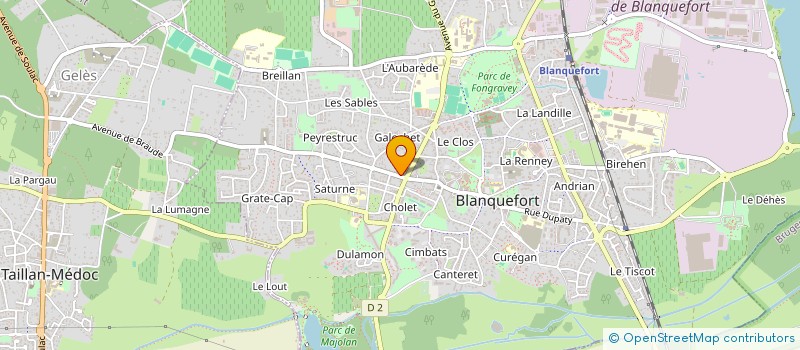 localisation de l'entreprise MONSIEUR GUY BRICE à BLANQUEFORT