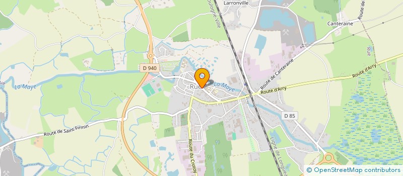 localisation de l'entreprise MONSIEUR GUY BRIENCHON  RUE