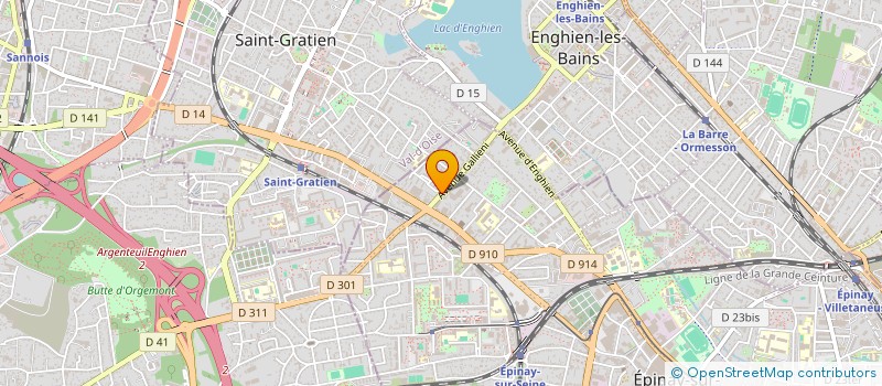 localisation de l'entreprise MONSIEUR GUY BRILLANT CASTELO  EPINAY-SUR-SEINE