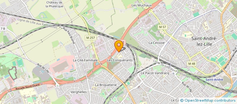 localisation de l'entreprise MONSIEUR GUY BRISSE  LAMBERSART