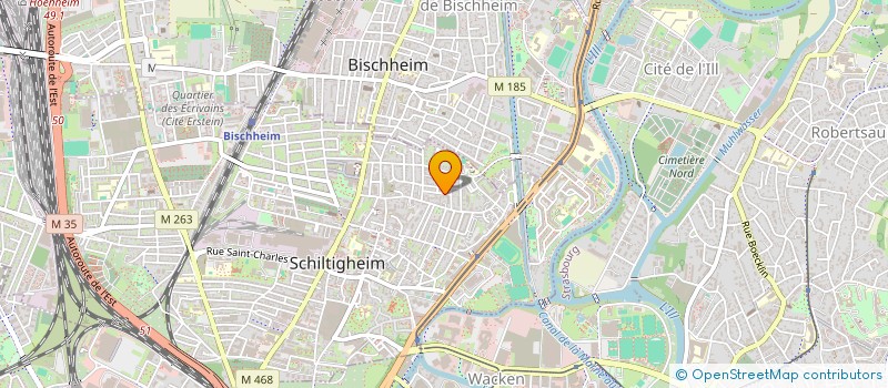 localisation de l'entreprise MONSIEUR GUY BRUCKER  SCHILTIGHEIM